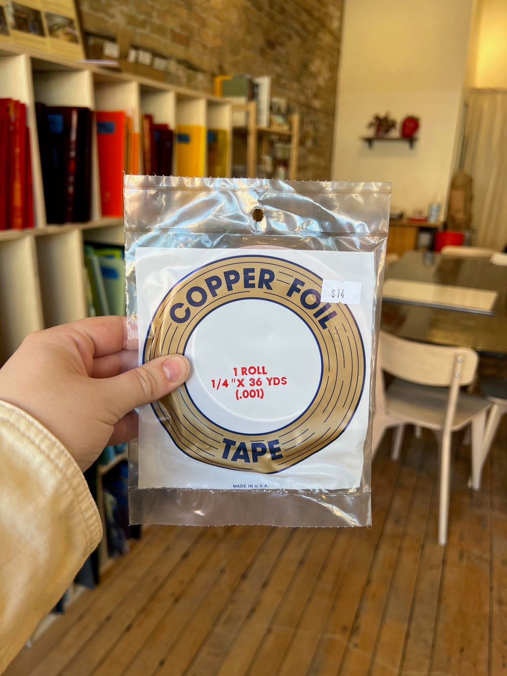 Copper Foil Tape (Copper Backed)