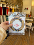 Copper Foil Tape (Copper Backed)
