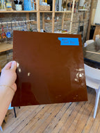 [#229] Oceanside Chestnut Brown Opal Fusible