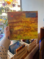 [#422] Youghiogheny Silver Yellow, Red, Green Mottled