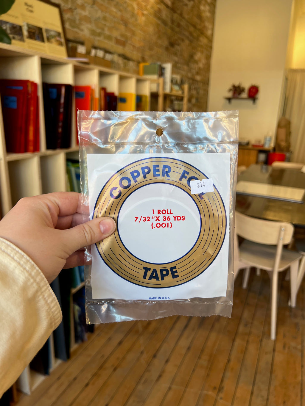 Copper Foil Tape (Copper Backed)