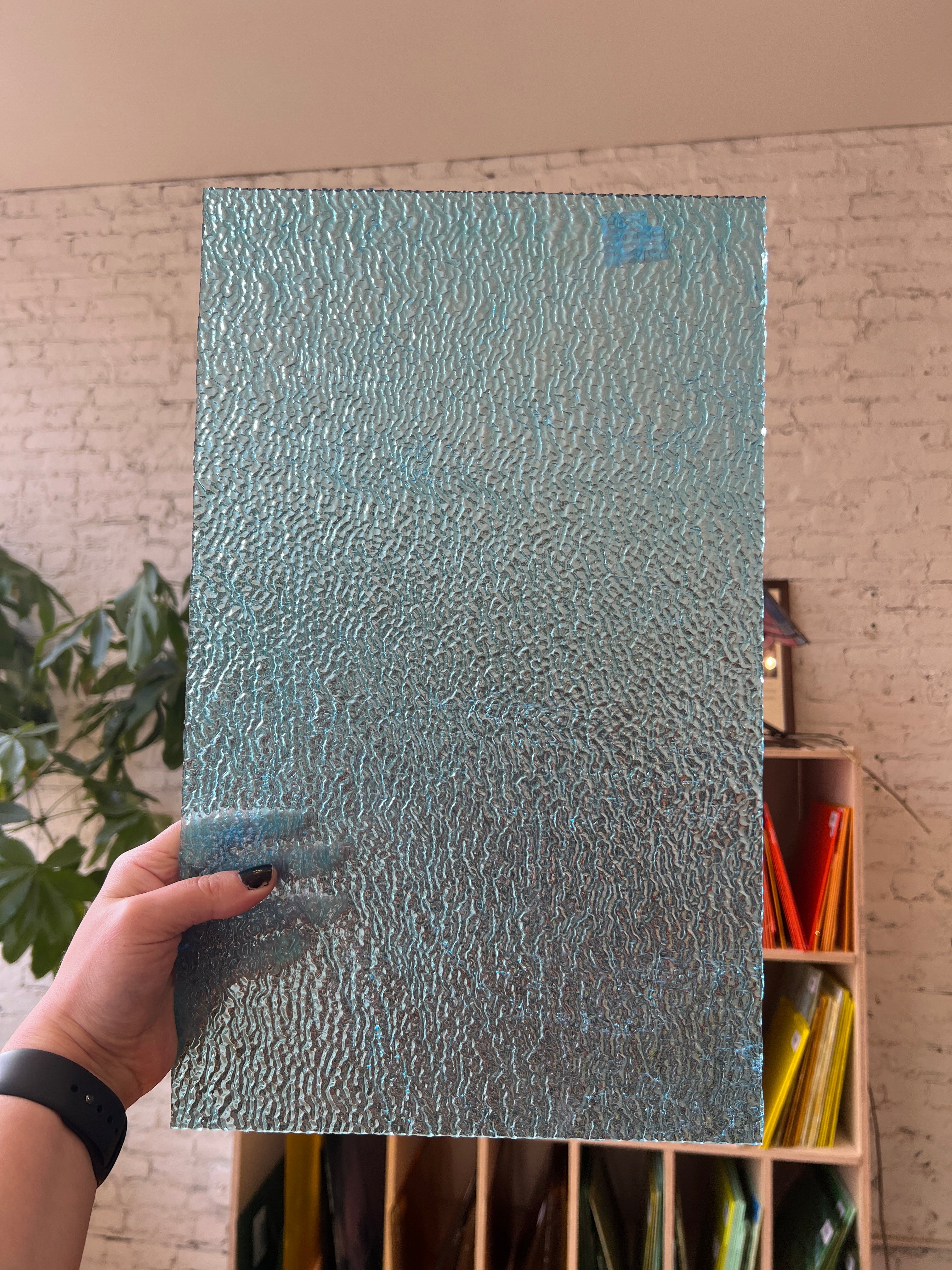 Kokomo Tight Ripple Pale Peacock Blue