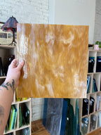 Honey and White Wispy
