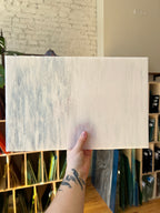 [#174] Wissmach White Crystal Prisma Fusible