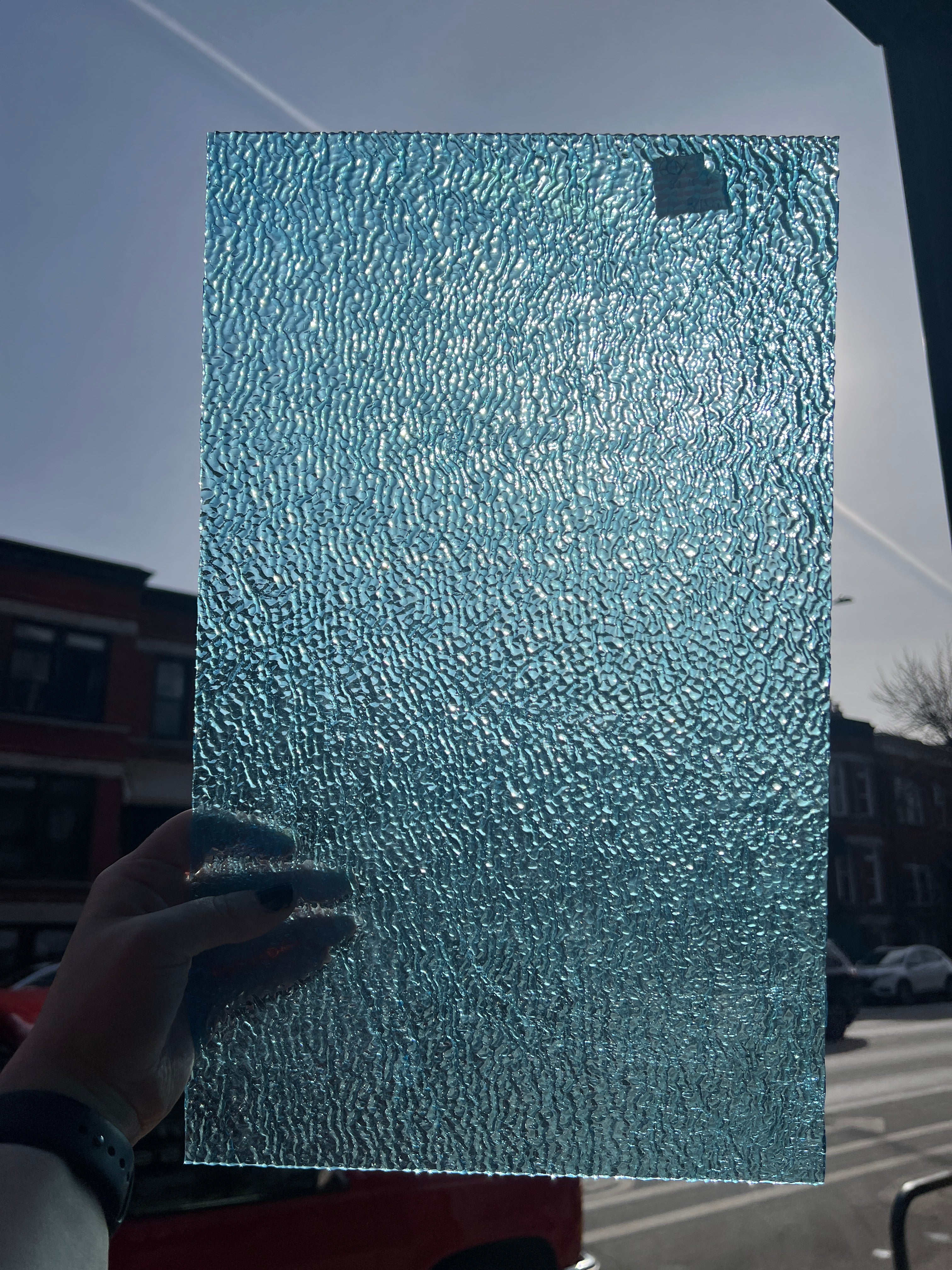 Kokomo Tight Ripple Pale Peacock Blue