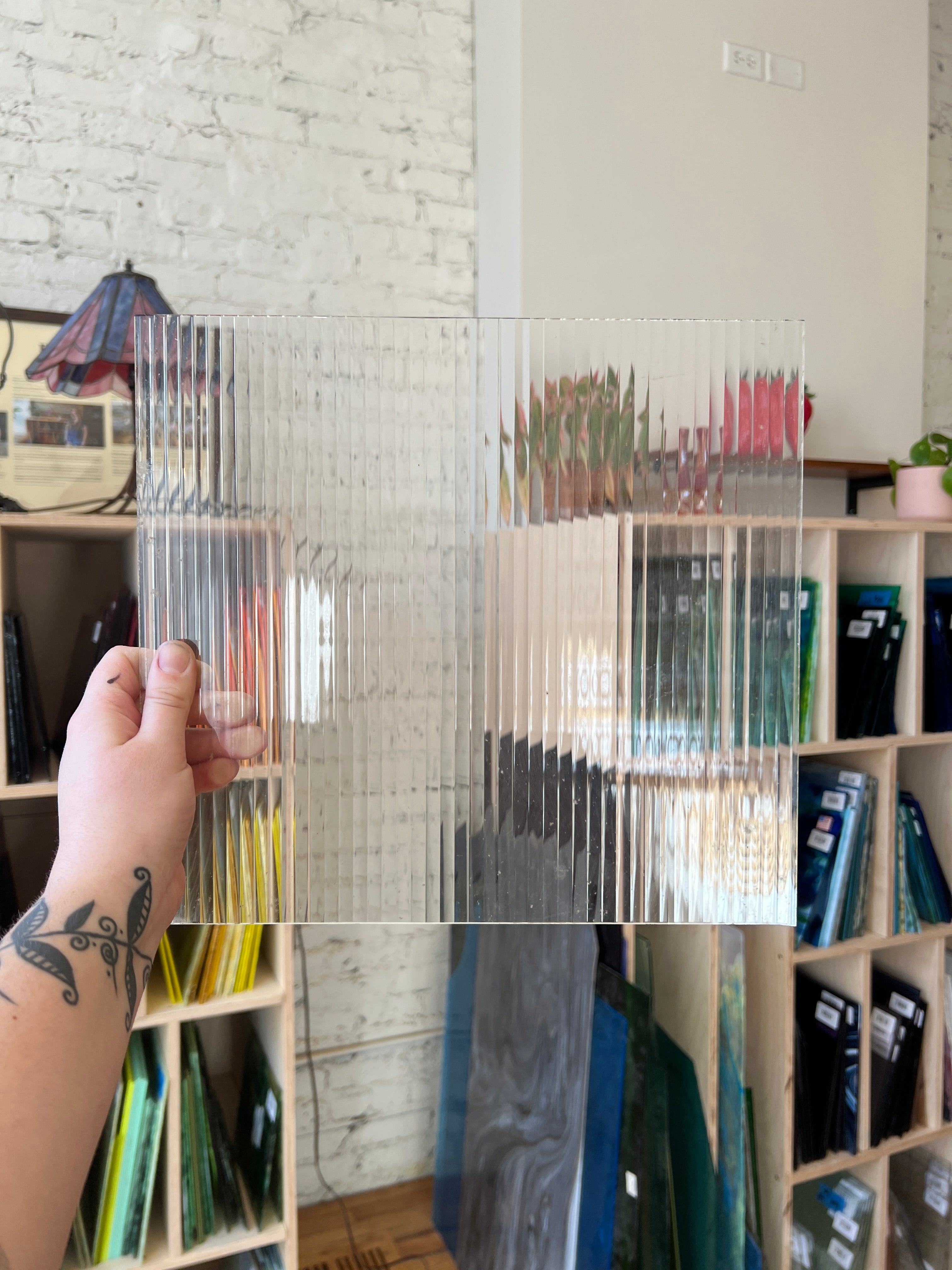 Clear Reeded – Flan's Glass