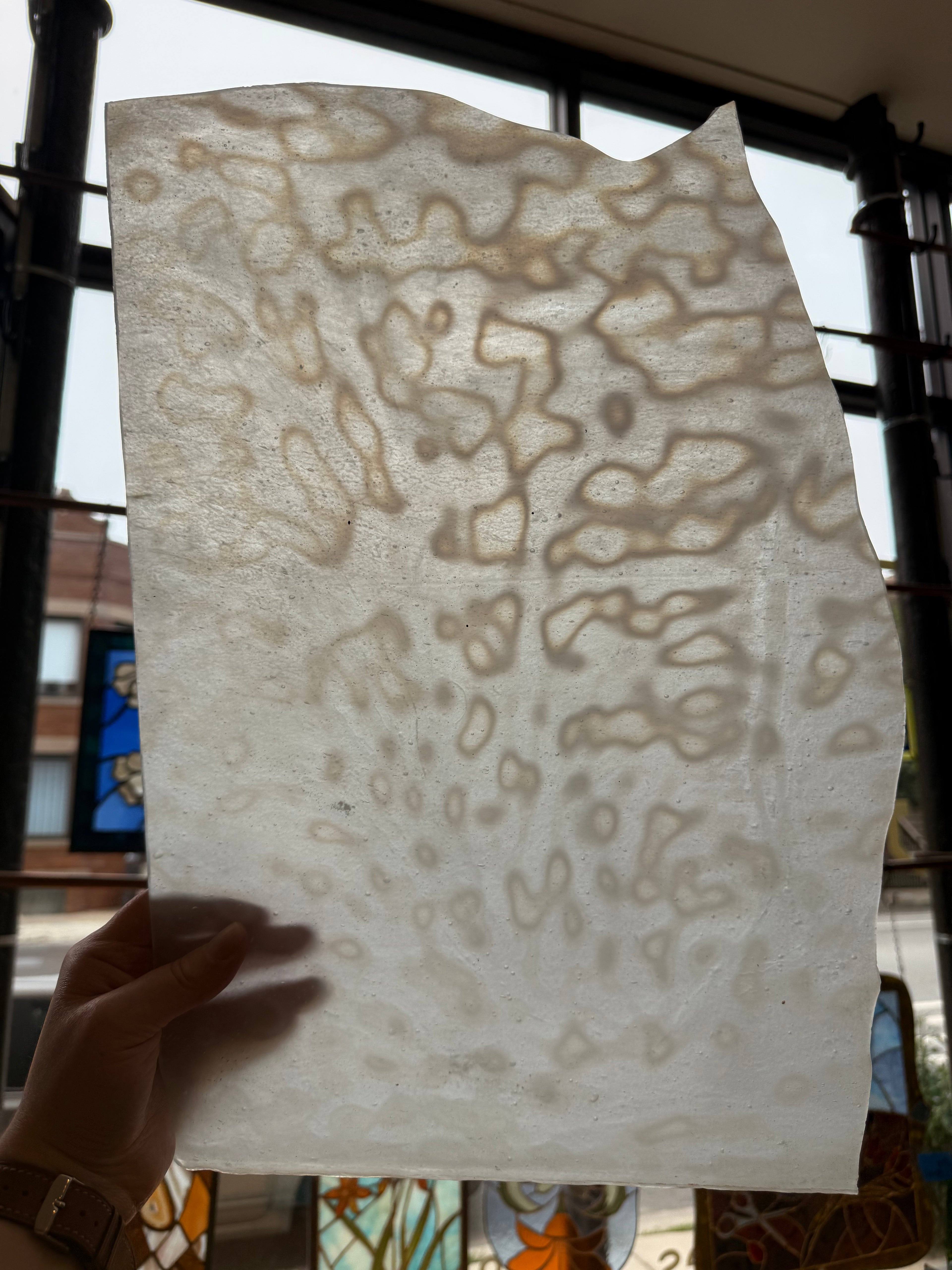 White Opal Mottled