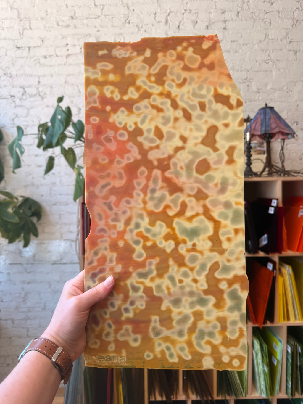 [#408] Youghiogheny Oceana Orange, Silver, Yellow