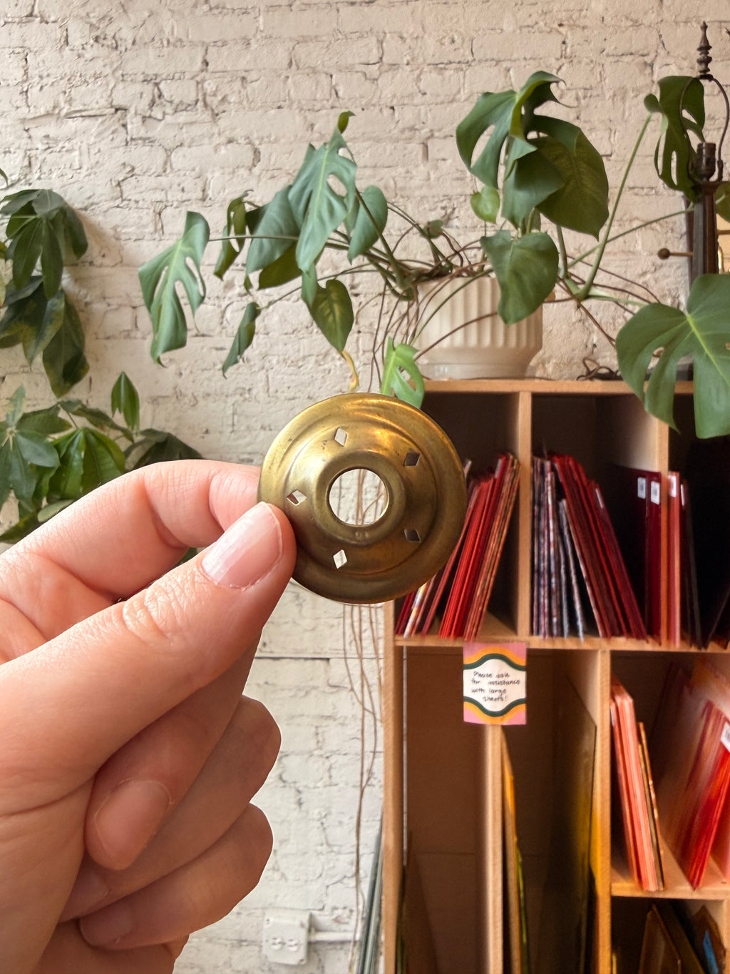 Antique Brass Lamp Caps
