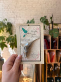 Hummingbird Sculpted Lead Figure