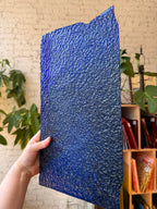 Vintage Uroboros Cobalt Blue Granite Ripple