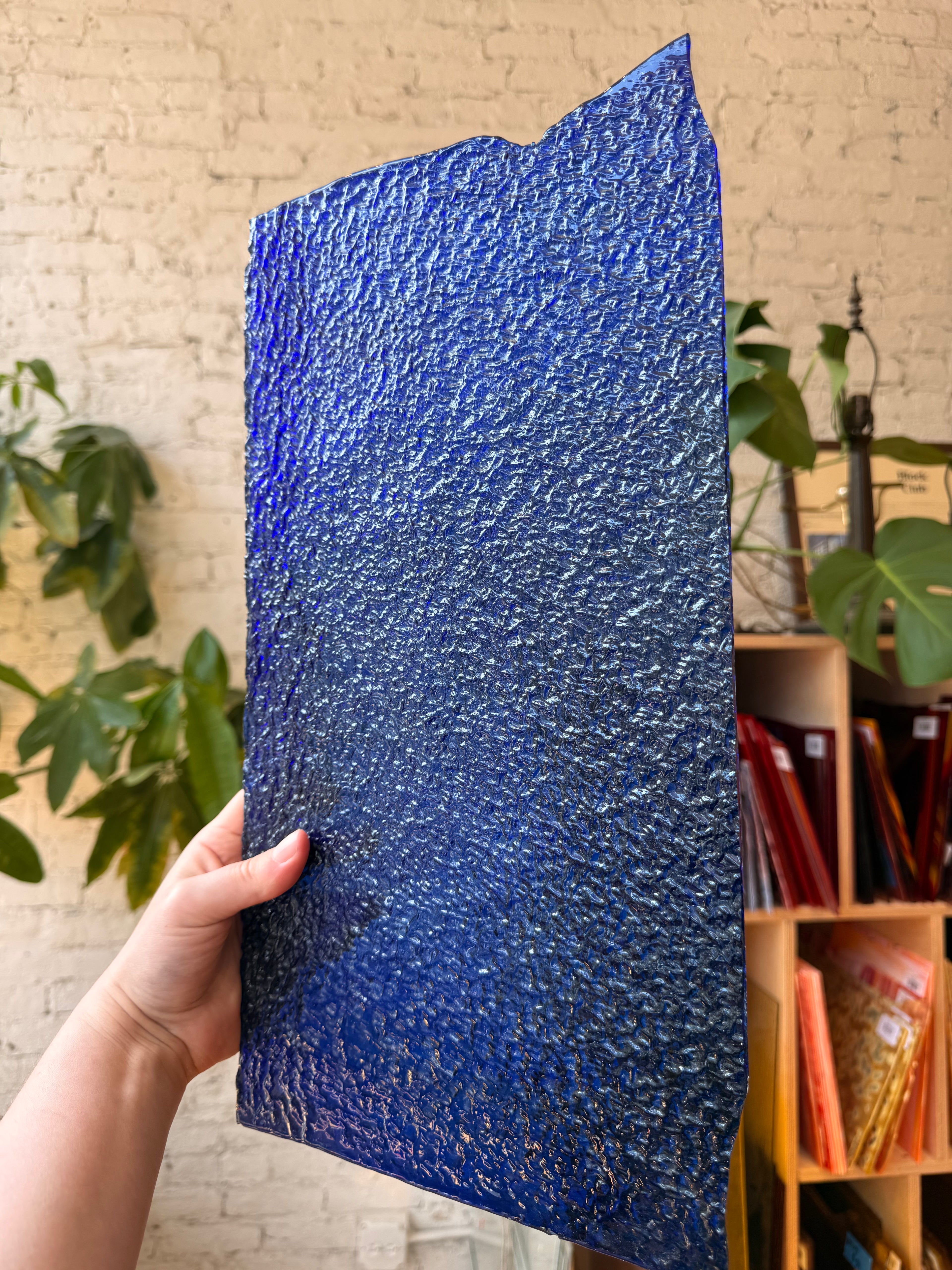 Vintage Uroboros Cobalt Blue Granite Ripple