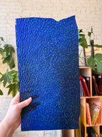 Vintage Uroboros Cobalt Blue Granite Ripple