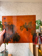 Oceanside Dark Orange Waterglass