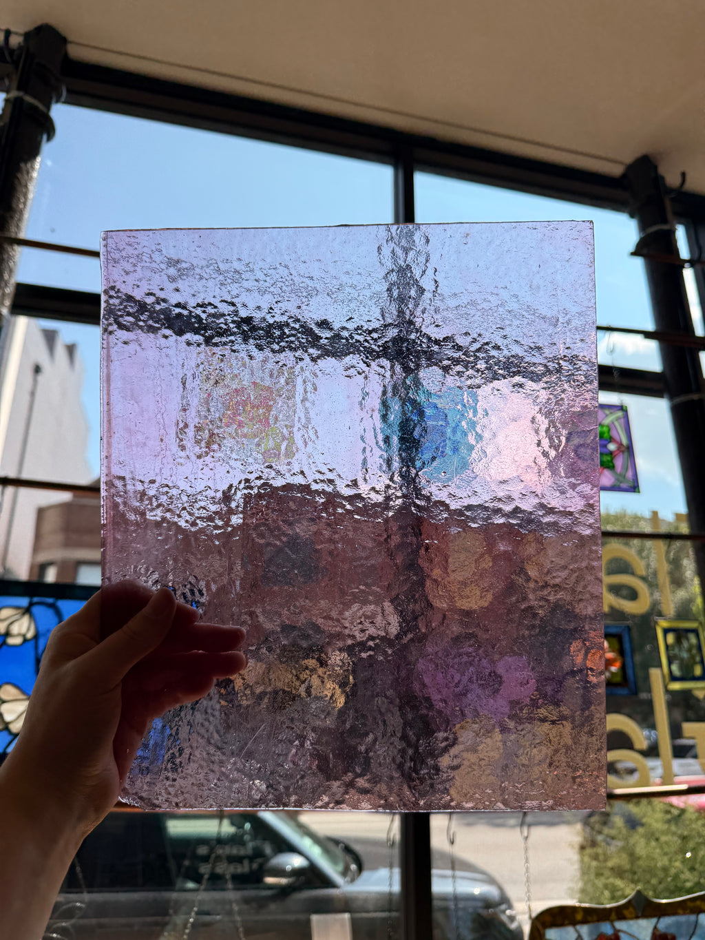 Single Rolled Clear Pink
