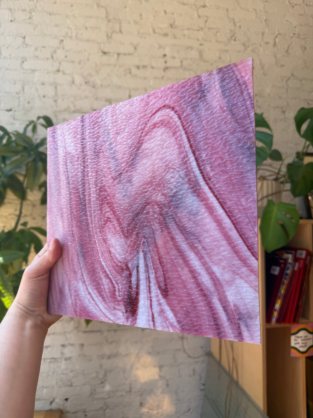 Kokomo Pink Purple and White Wispy Granite