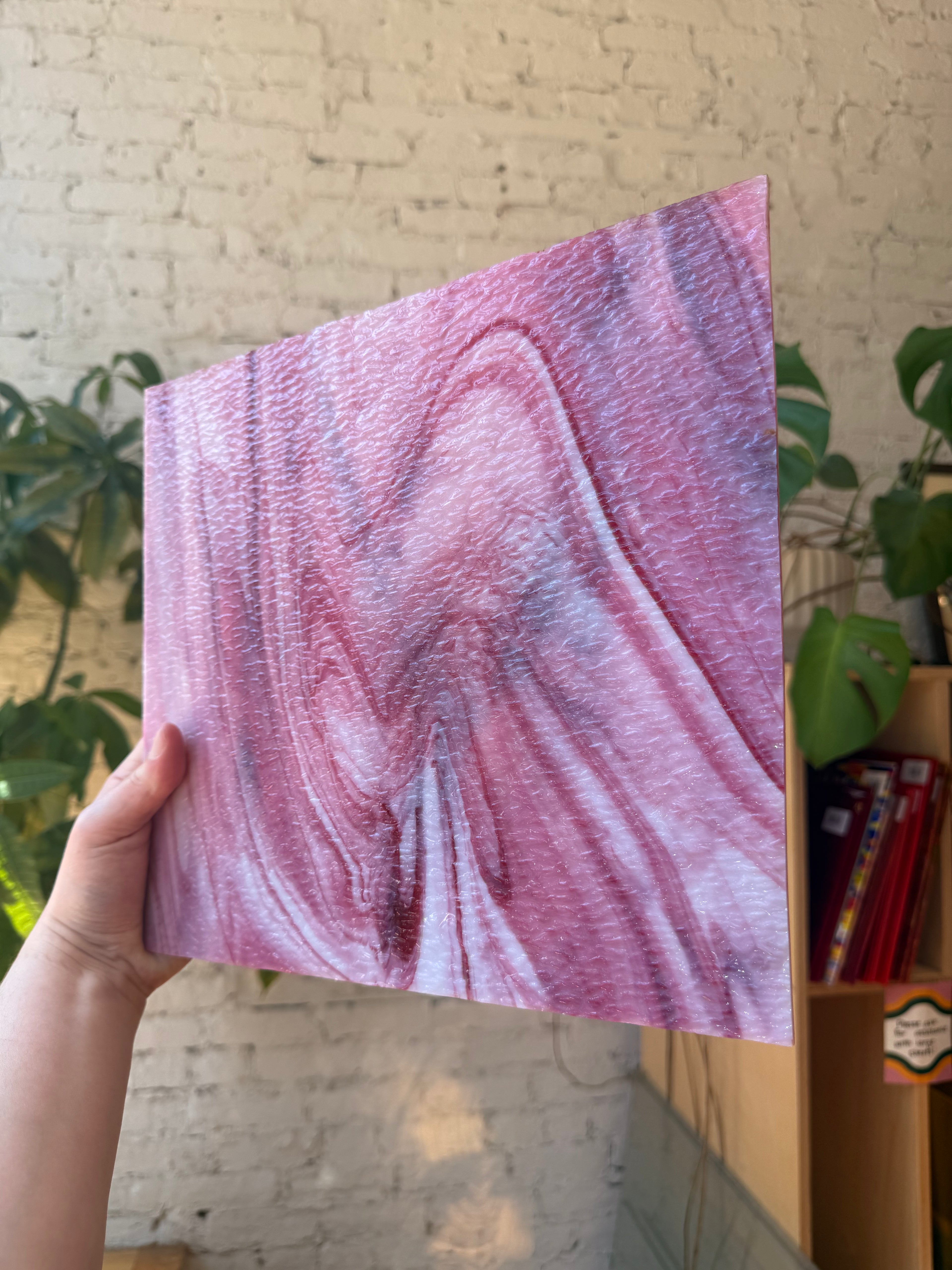 Kokomo Pink Purple and White Wispy Granite