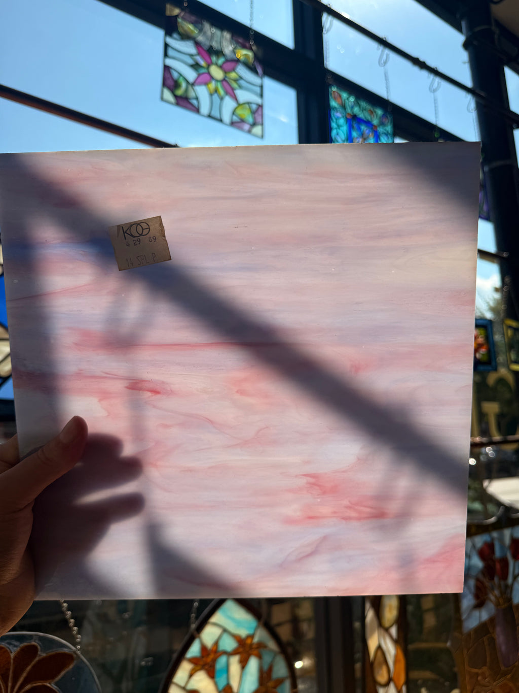 Kokomo Blue and Pink Opalescent