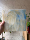 Vintage Kokomo Blue Light Amber White Wispy Opal