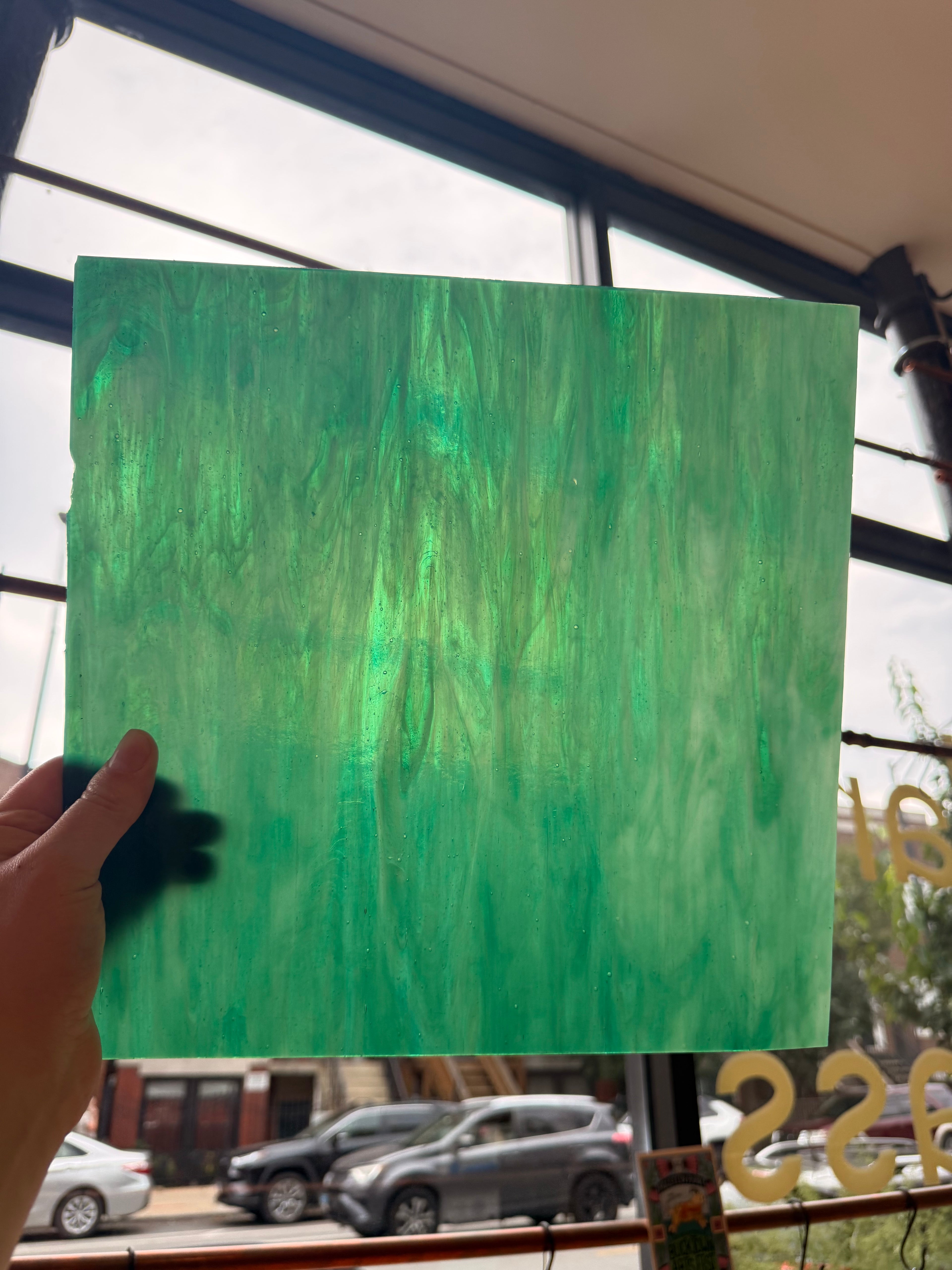 Kokomo Teal Wispy Opal
