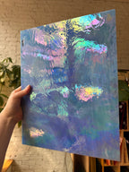 Spectrum Light Blue Wispy Irid