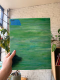 Kokomo Green Blue Pink White Wispy Opal