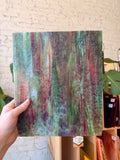Youghiogheny White, Dark Green, Copper Ruby Red Mottled