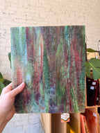 Youghiogheny White, Dark Green, Copper Ruby Red Mottled