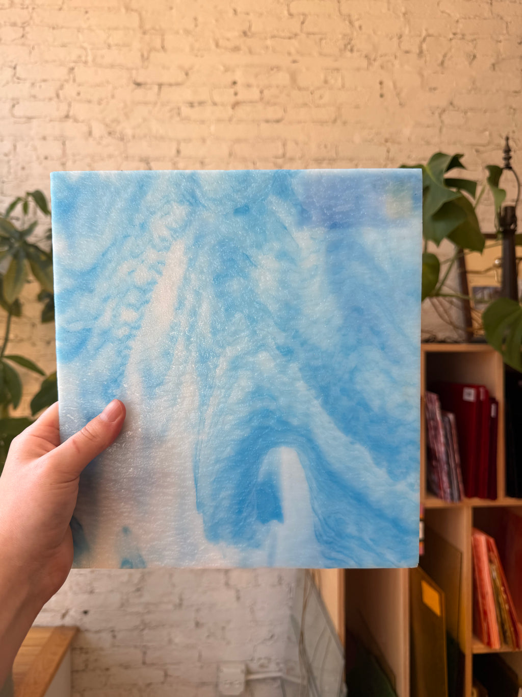 Kokomo Blue White Streaky Granite