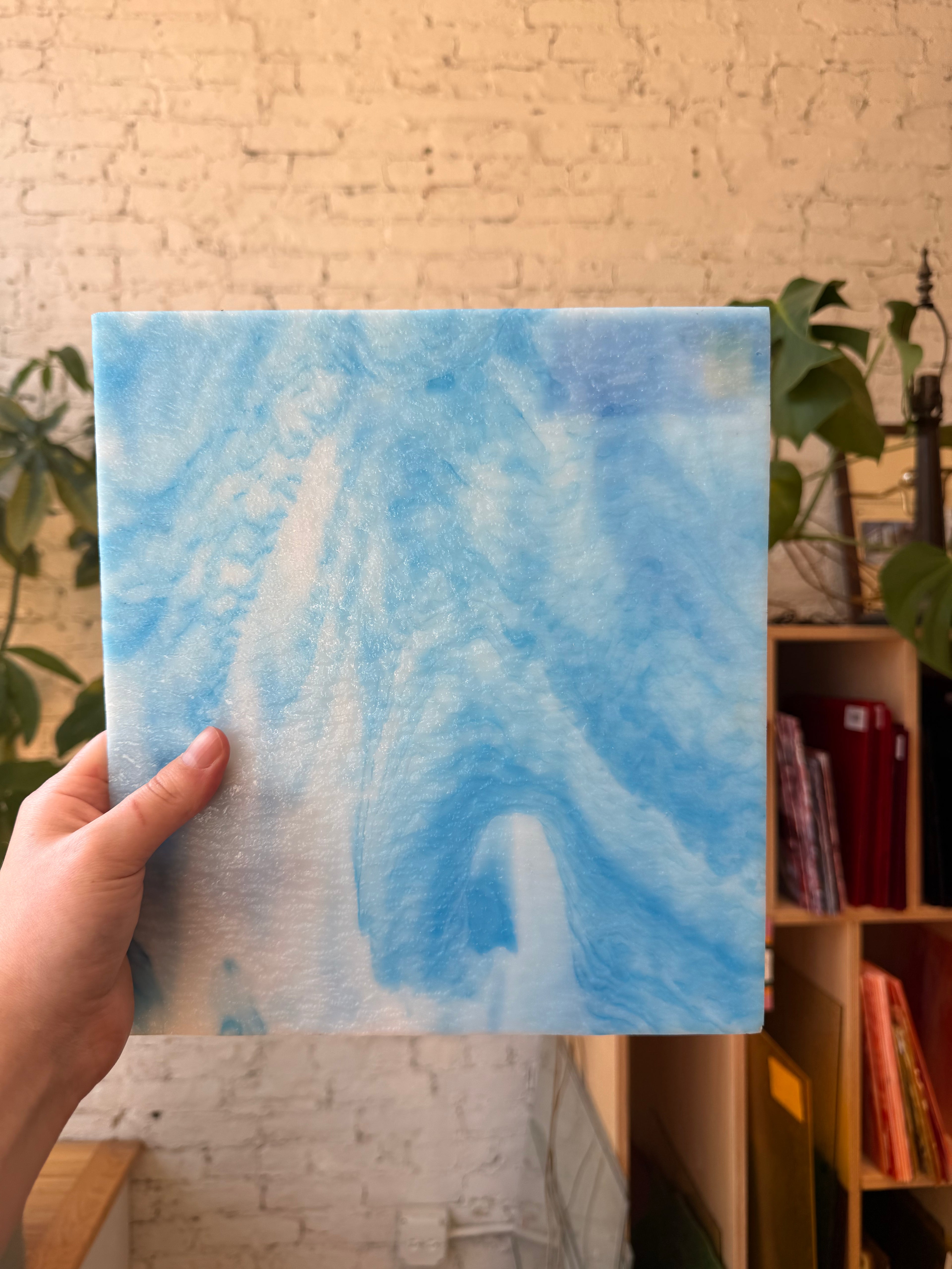 Kokomo Blue White Streaky Granite