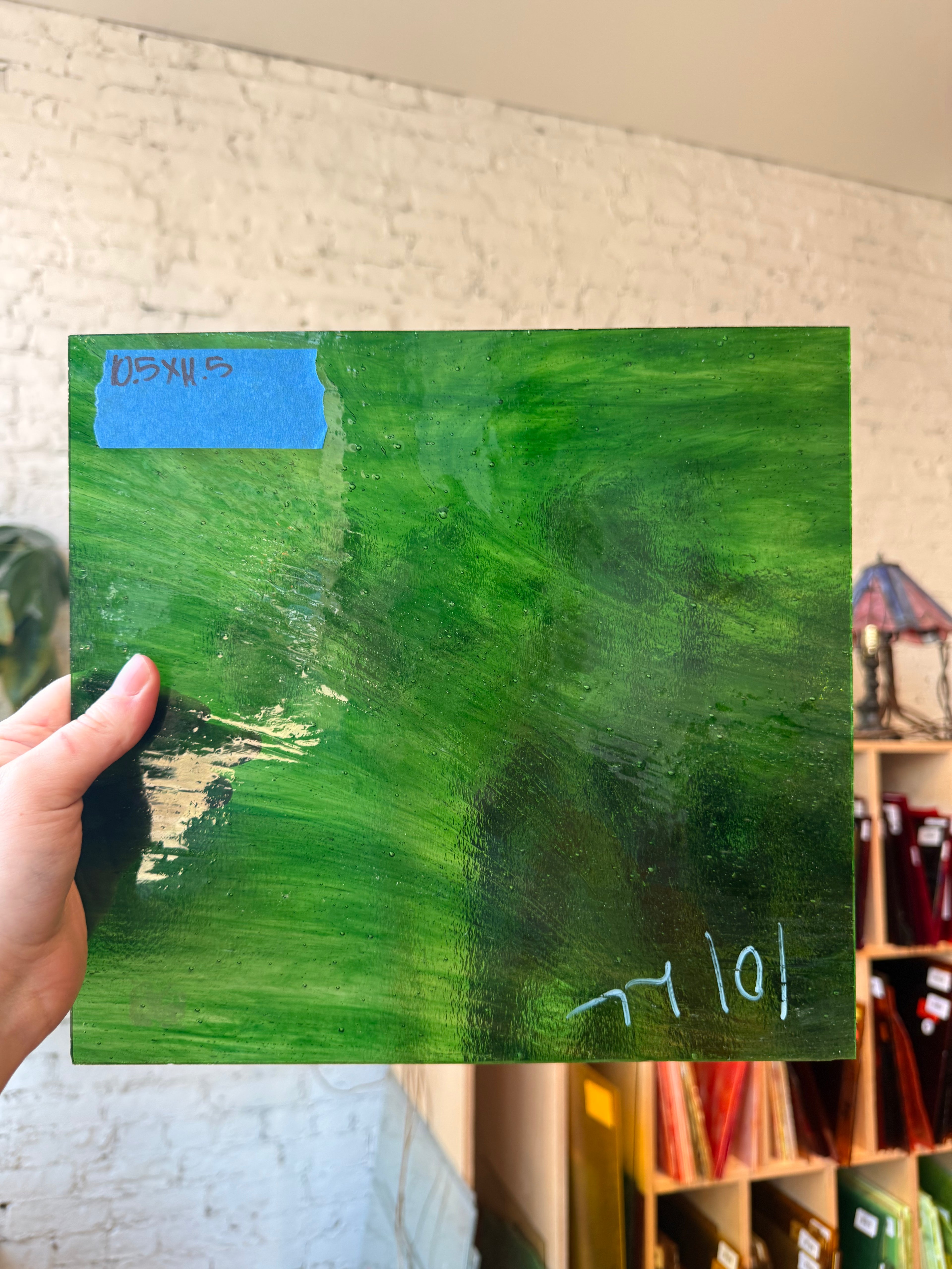 Green Wispy Cathedral
