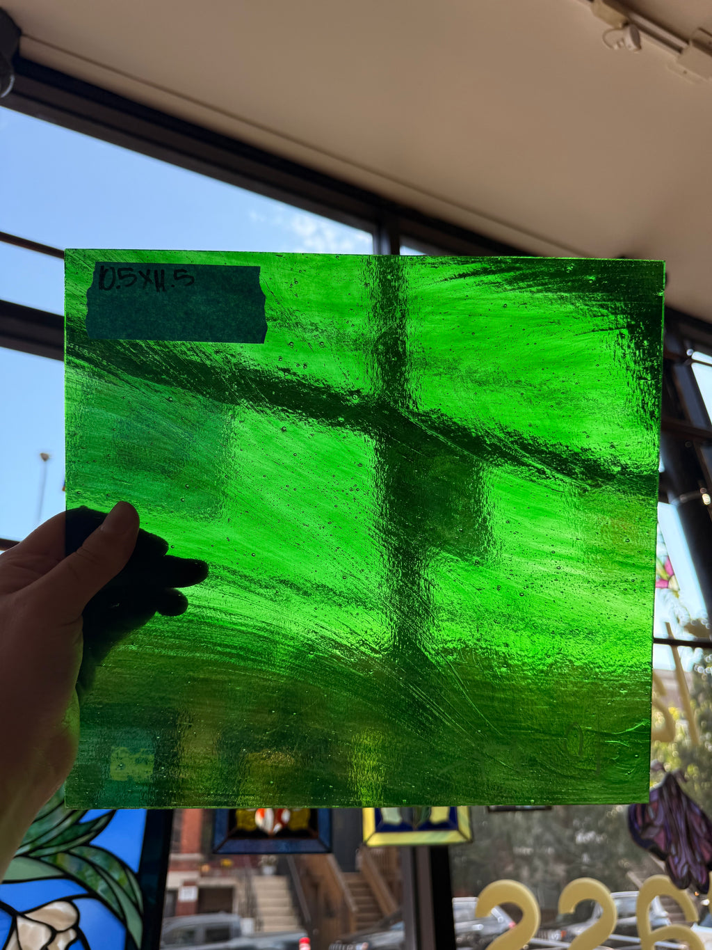 Green Wispy Cathedral