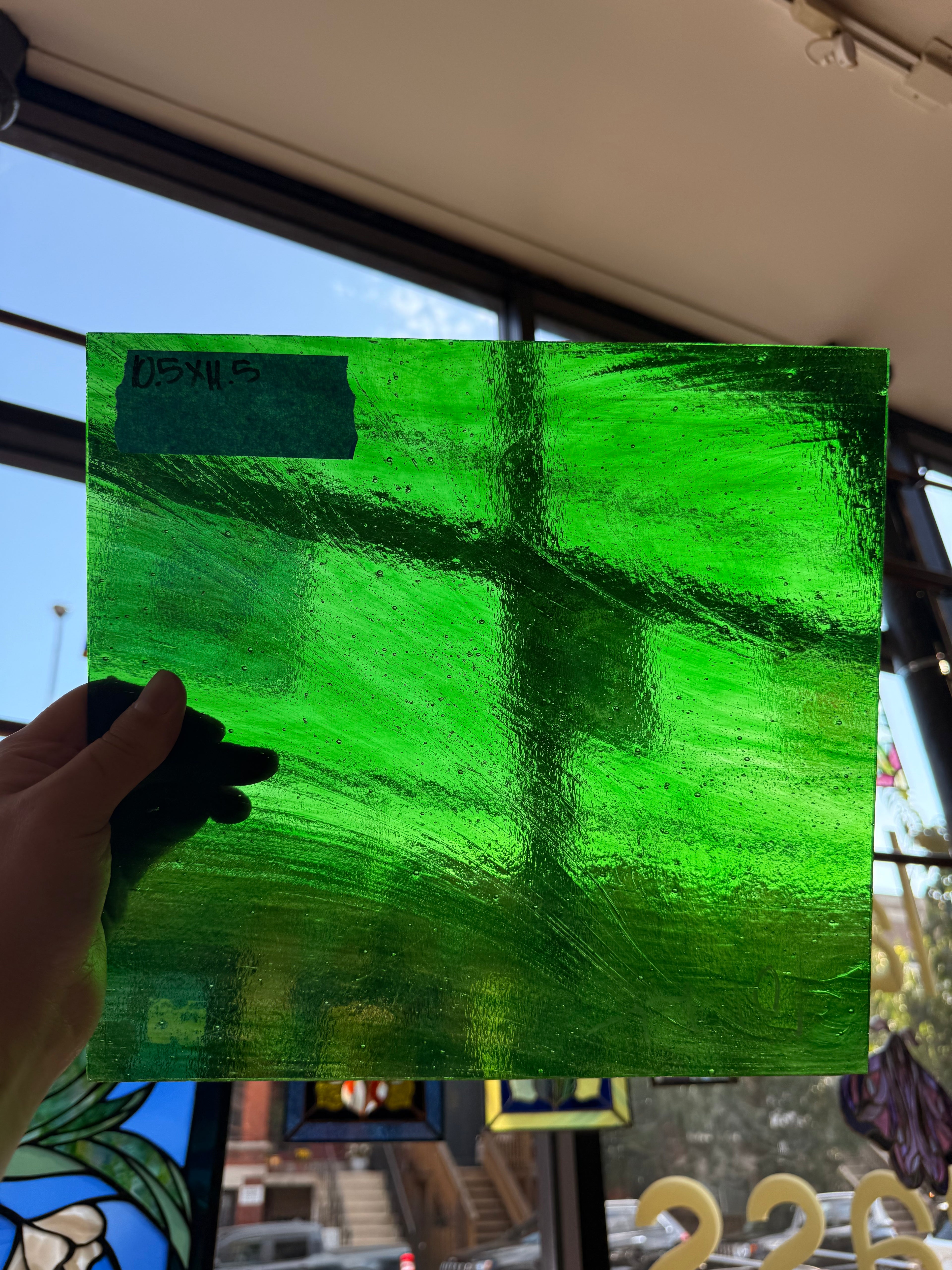 Green Wispy Cathedral