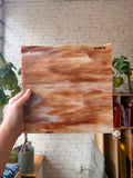 Vintage Medium Amber and White Wispy