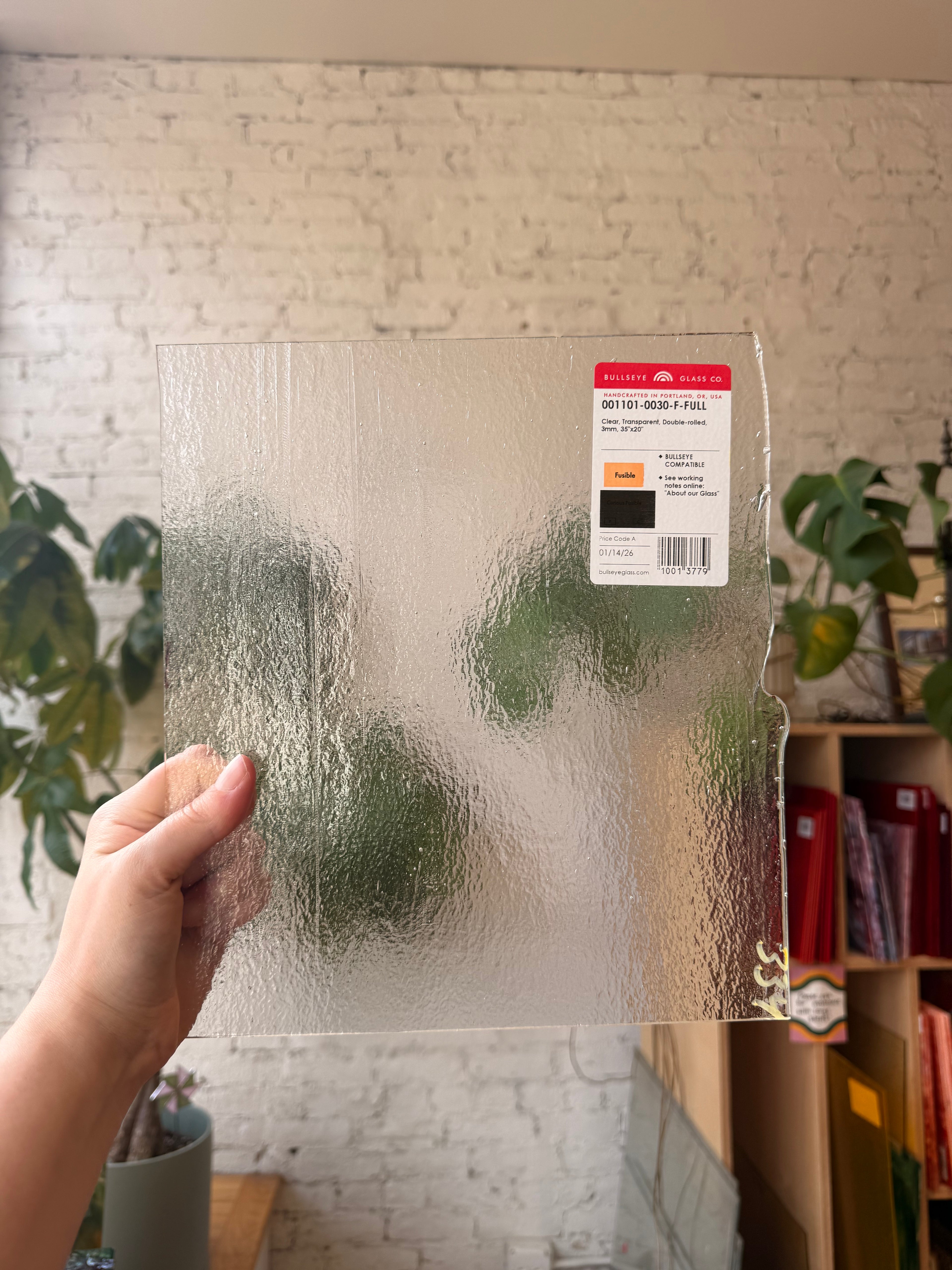 Bullseye Clear Double Rolled Fusible