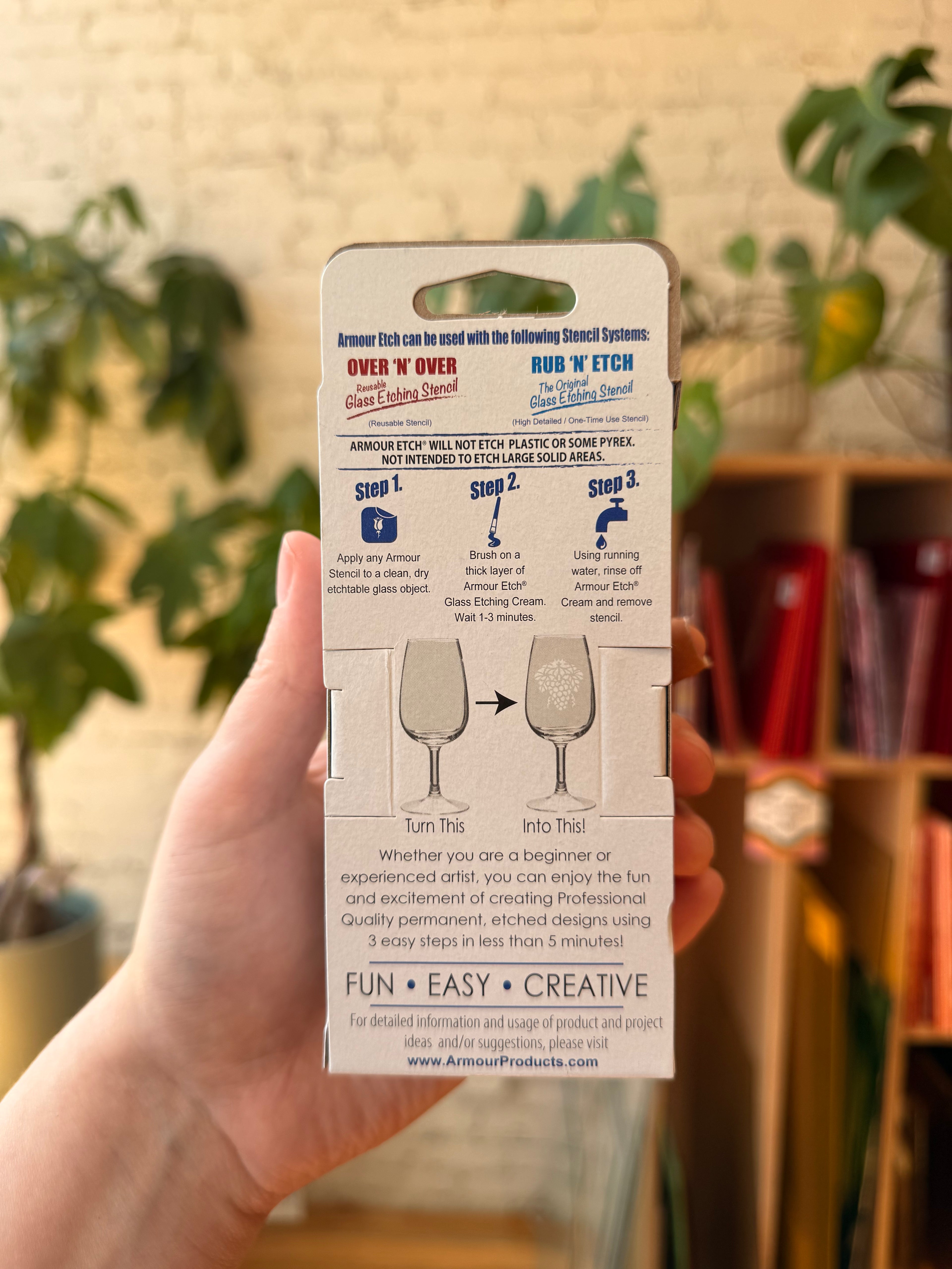 Armor Etch Glass Etching Cream