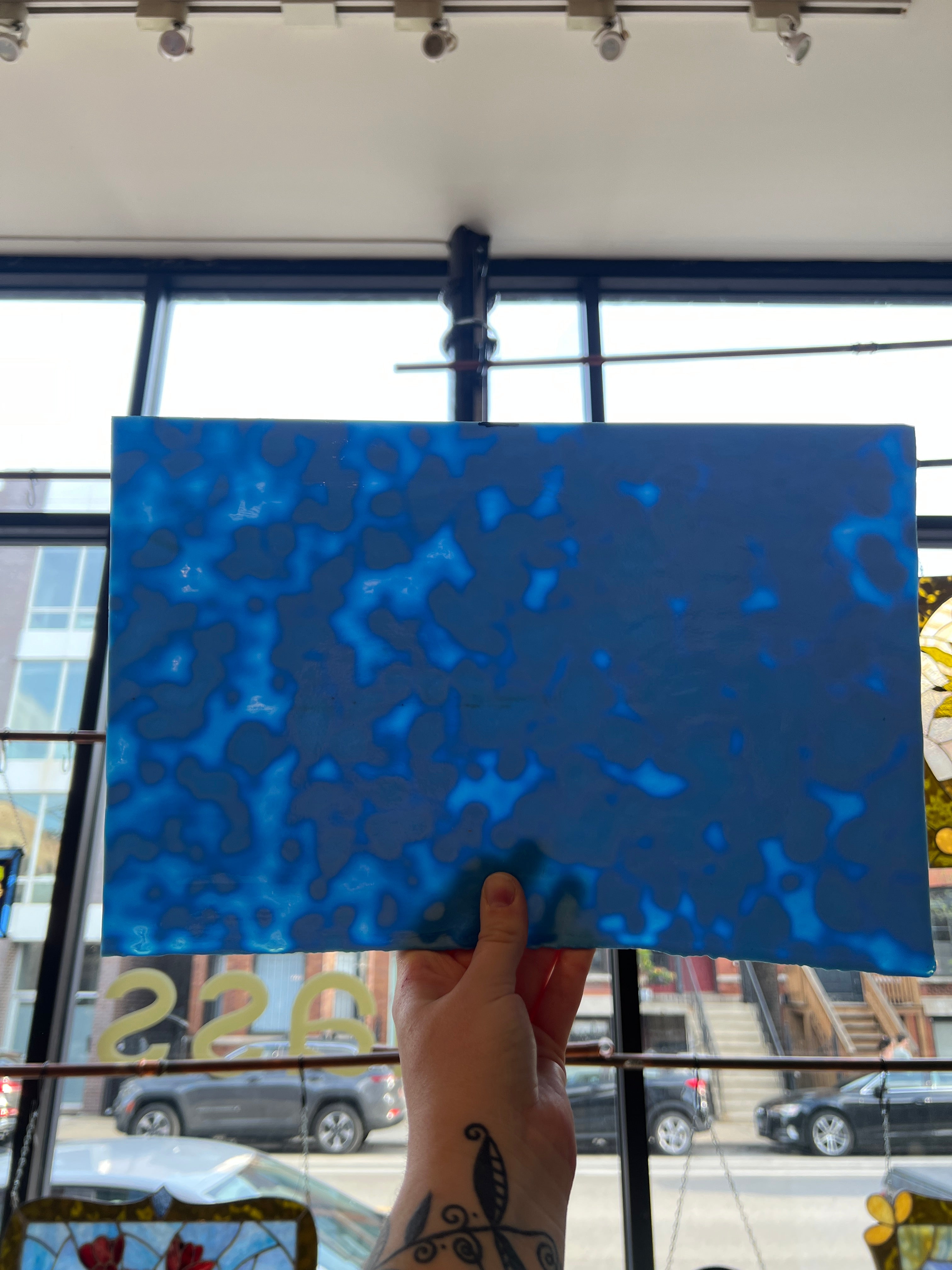 [#480] Oceana Light Copper Blue