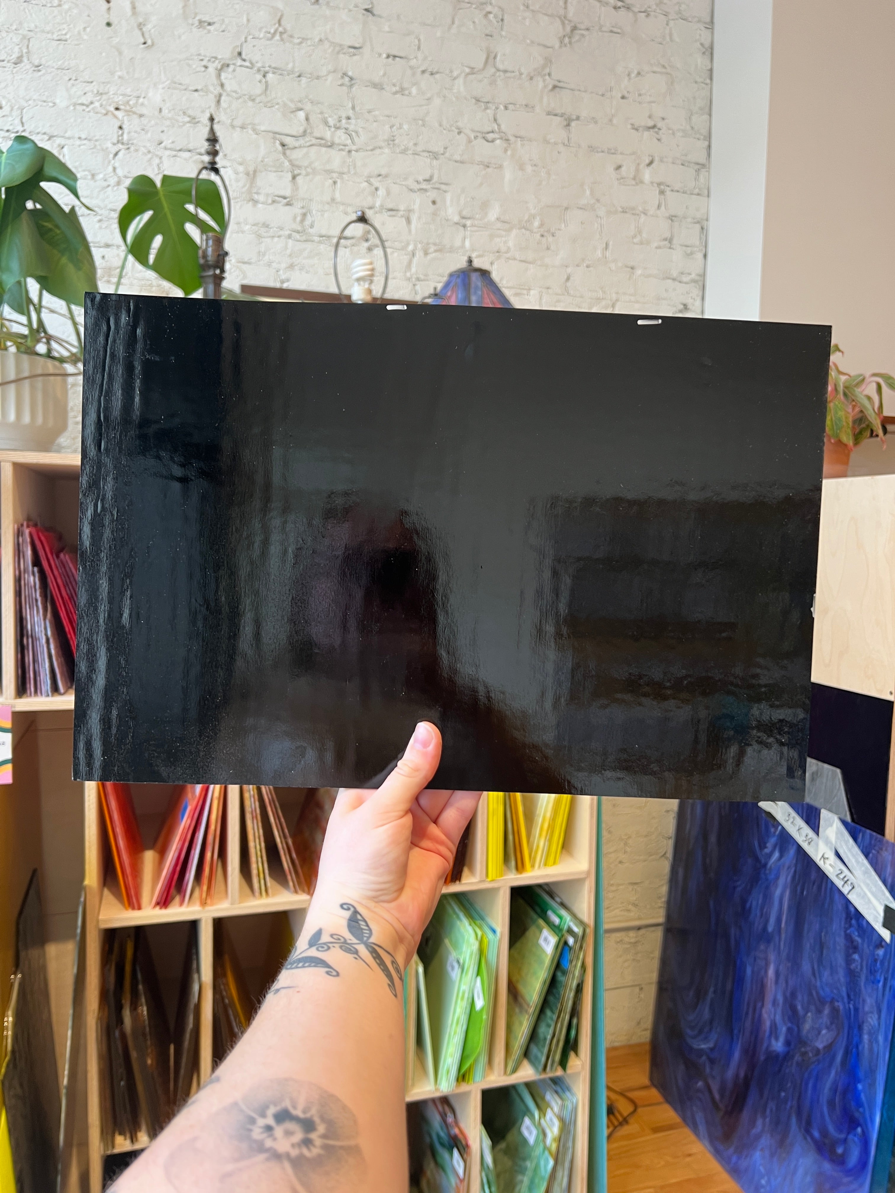 [#177] Wissmach Double Rolled Black Opal
