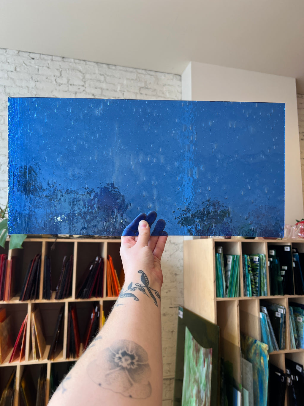 Spectrum Light Blue Cathedral Seedy