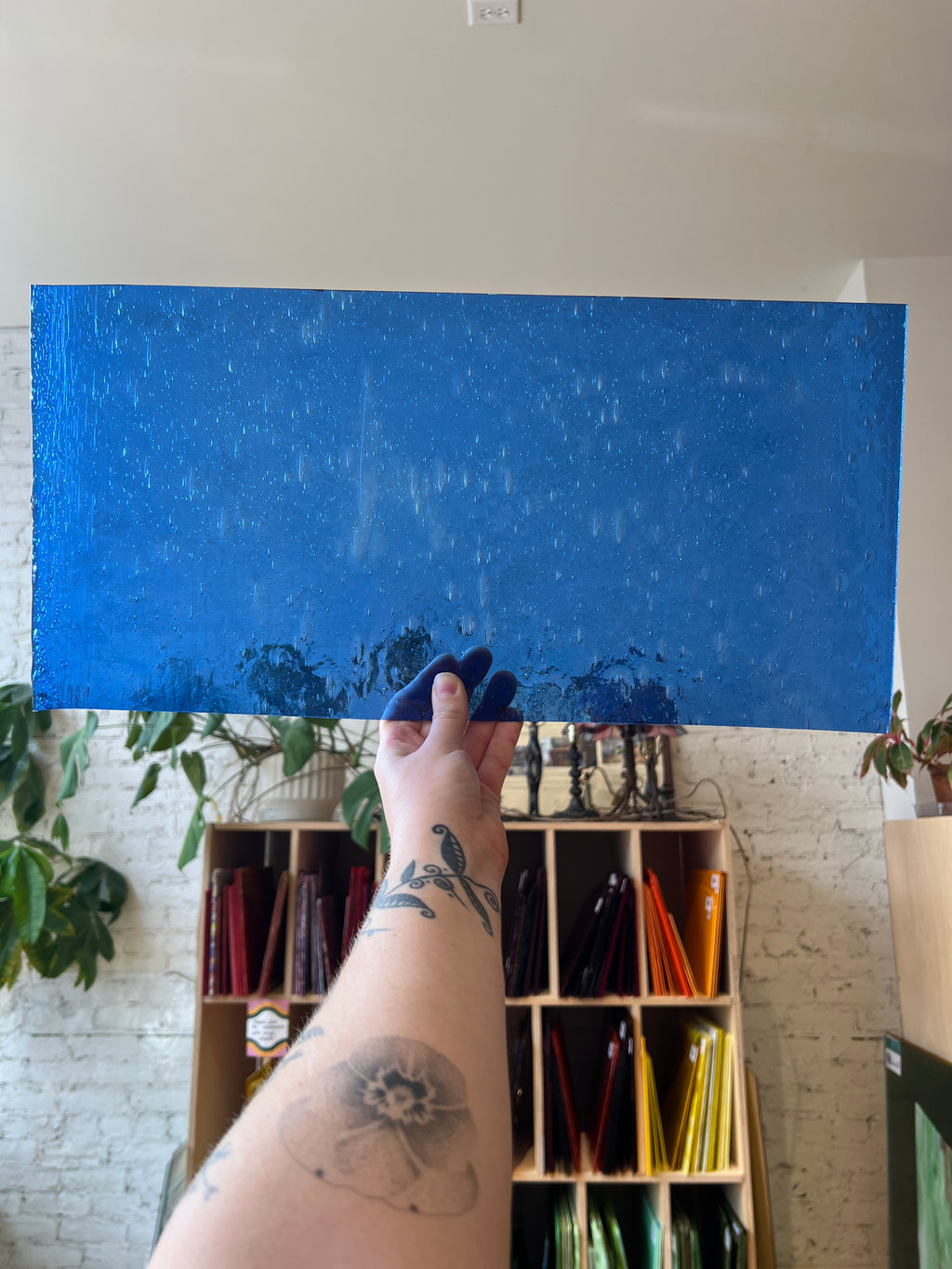 Spectrum Light Blue Cathedral Seedy