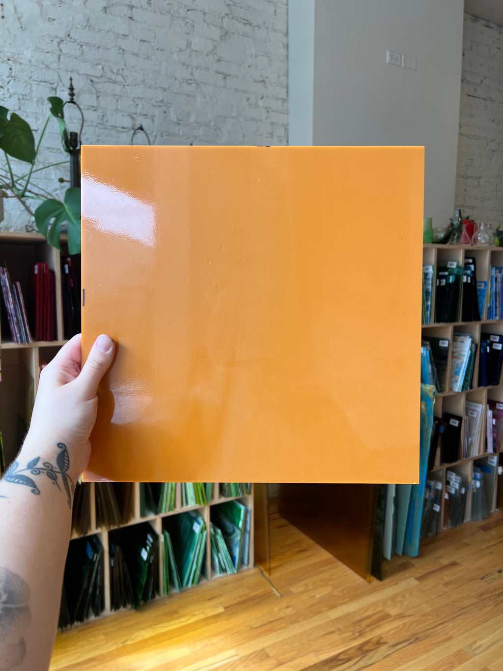 [#217] Oceanside Persimmon Fusible