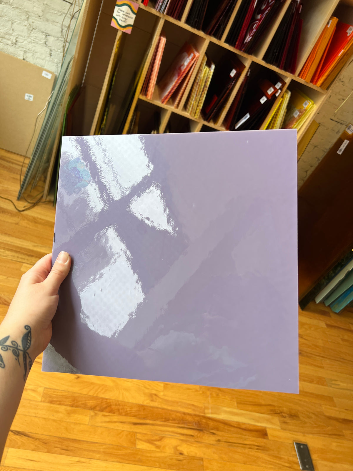[#2120] Oceanside Lilac Opal Fusible