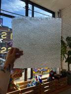 [#402] Youghiogheny Clear Radium Ripple Fusible
