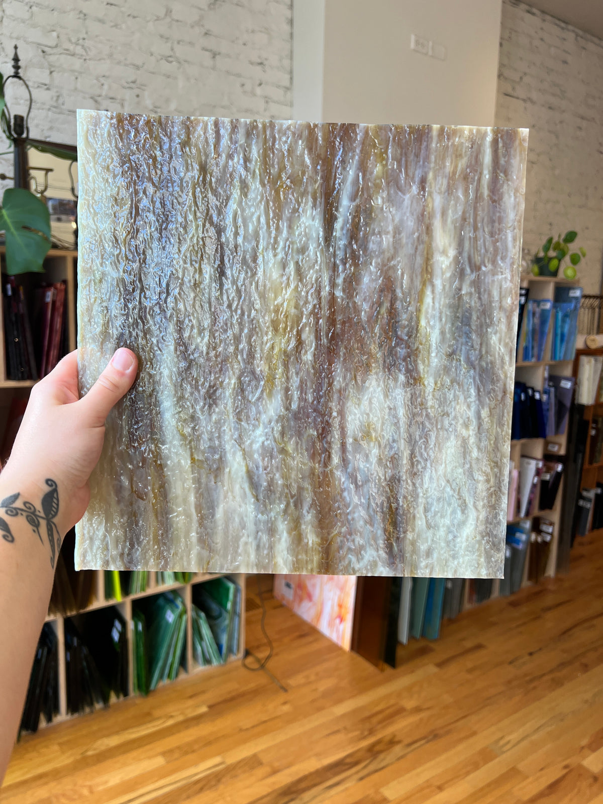 [#489] Youghiogheny Amber, Yellow & Cream Granite