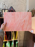 Wissmach Flamingo Pink and White Opal