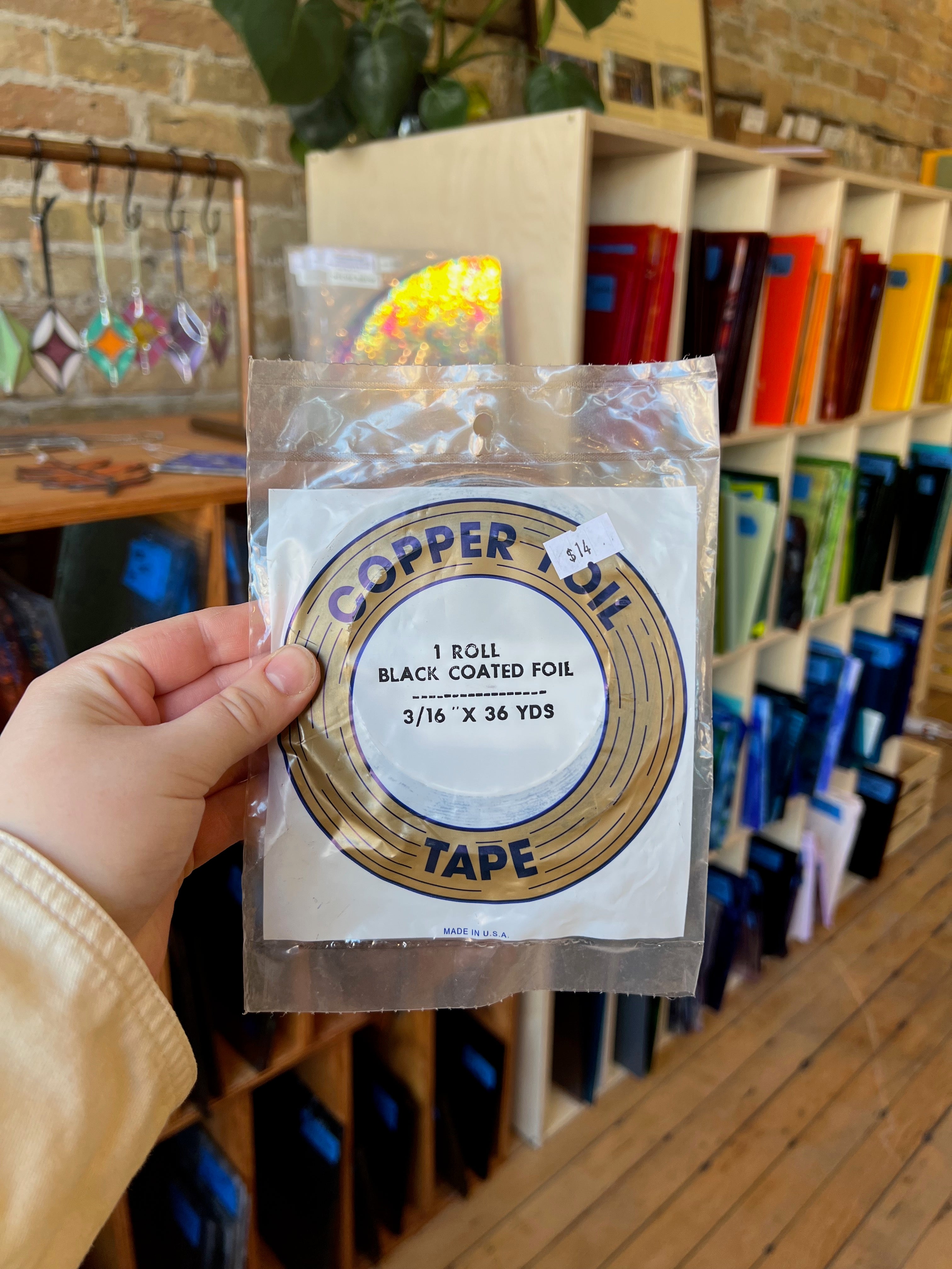 Copper Foil Tape (Black Backed)