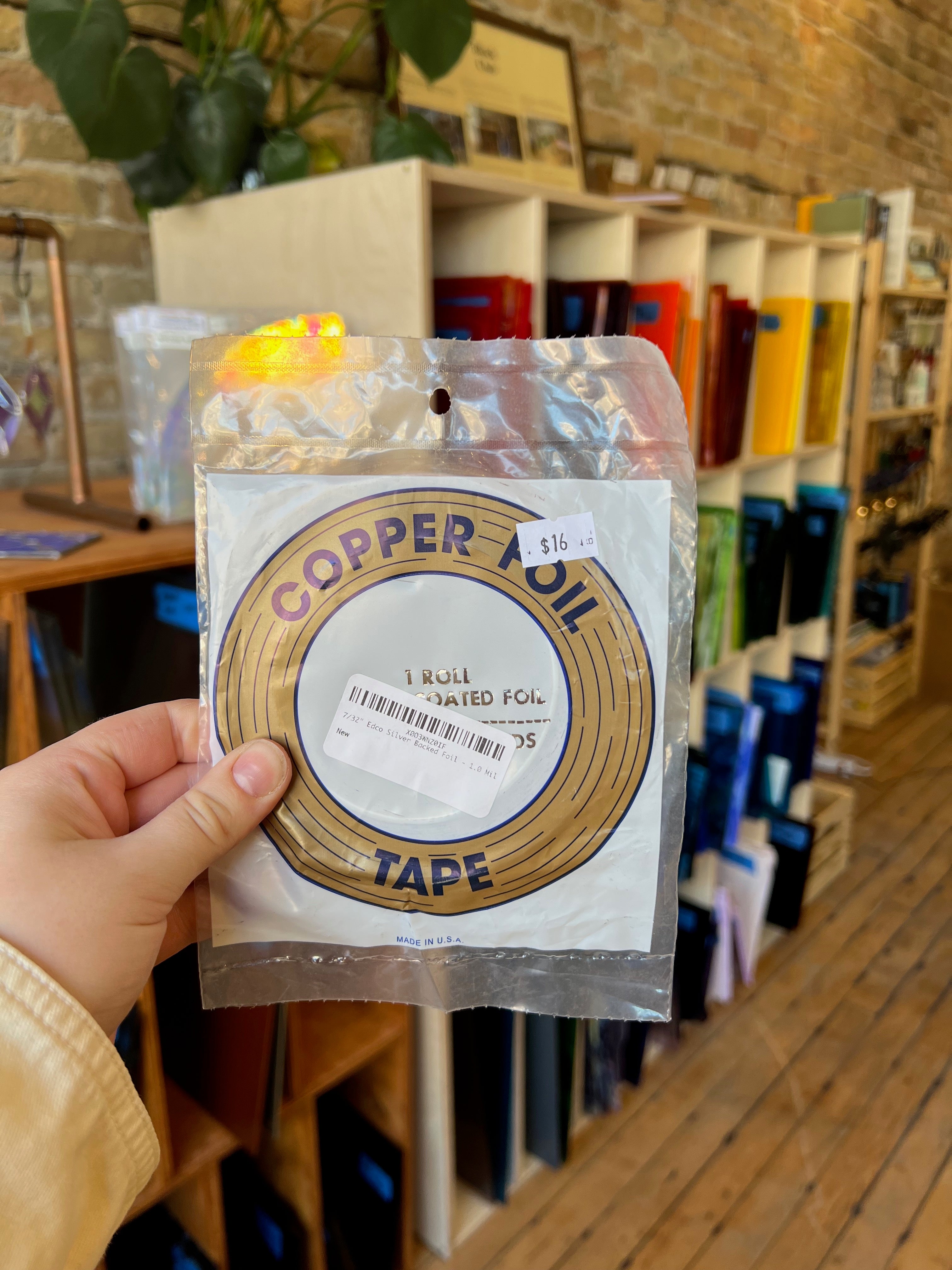 Copper Foil Tape (Silver Backed)