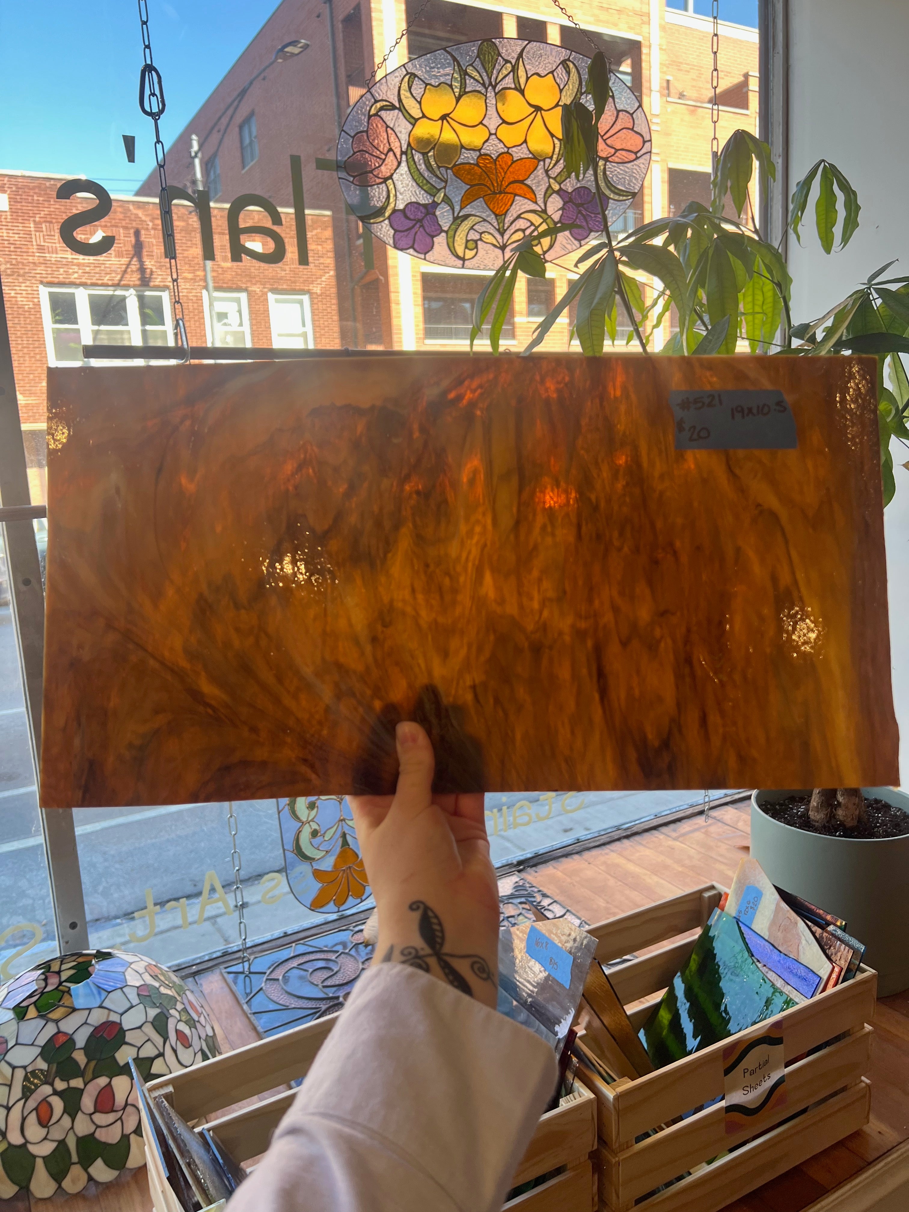 [#521] Lush Brown Opal Mix