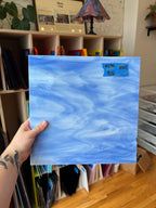 [#274] Oceanside Pale Blue/White Fusible