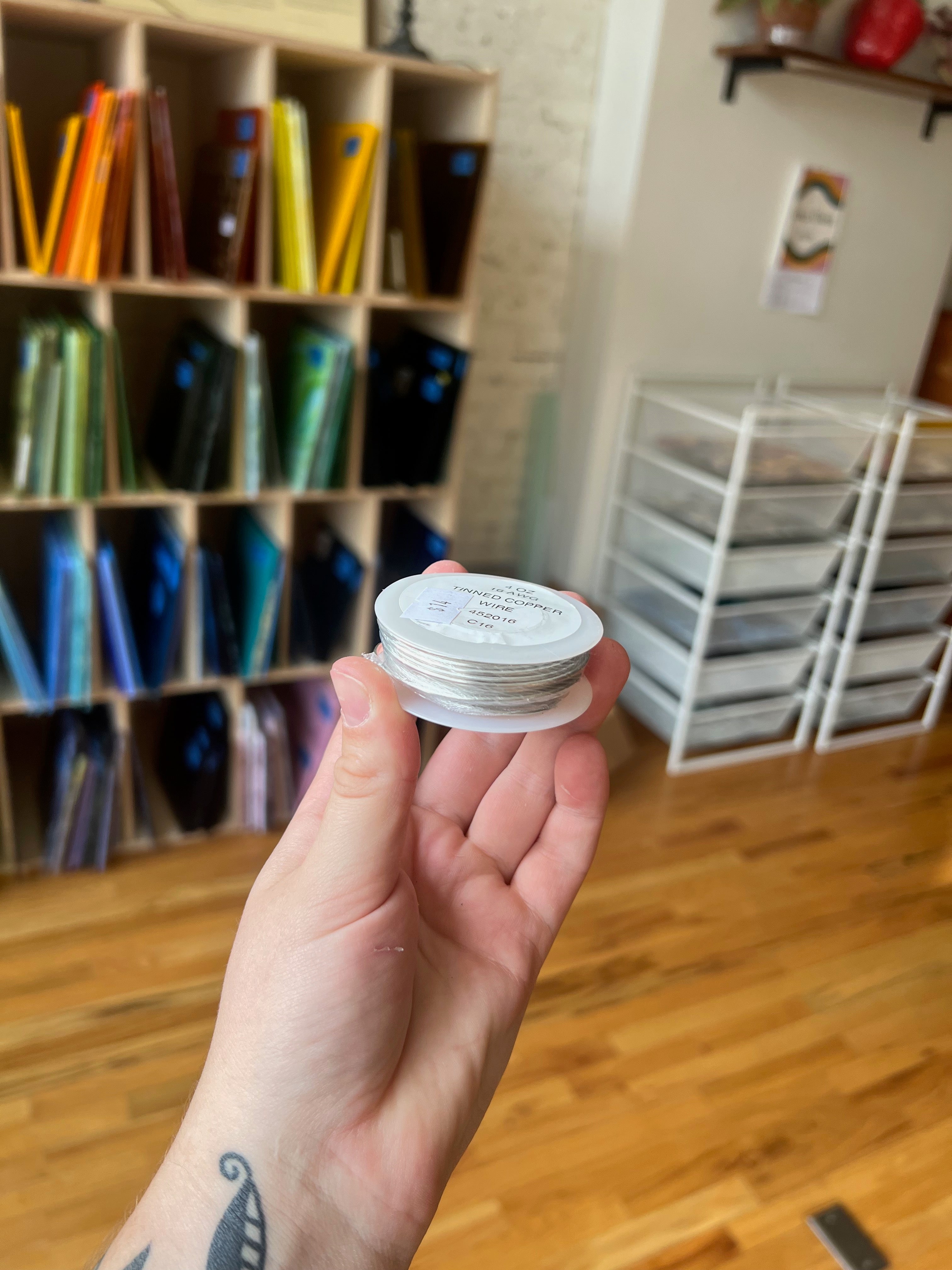 Copper Tinned Wire (4 oz)